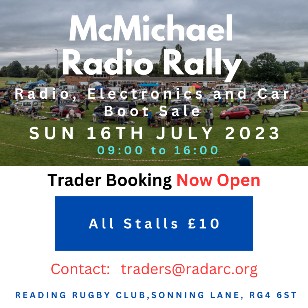 McMichael Rally call for traders – RADARC